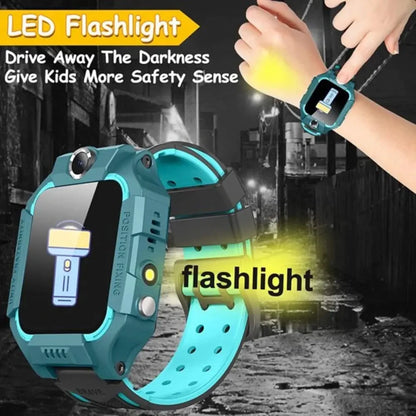 Lenovo Q19B Kids Smart Watch With Headset 4G GPS Location Tracker Sim Card Waterproof Call Camera Mobile Smartwatch For Gift