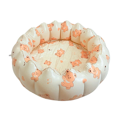 Diameter 90cm Inflatable Pit Balls Pool Baby Toys Fashion Retro Thickened Protable Swimming Pool Toys For Children Summer Toy