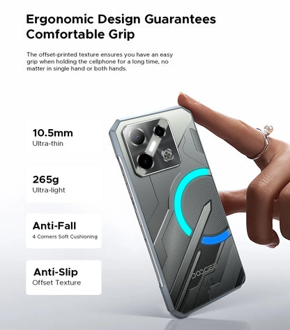 World Premiere DOOGEE Blade GT Pro 5G Rugged Phone LED Light Effect 12GB 512GB 10.5mm Ultra-thin 100MP AI Camera 5800mAh Battery
