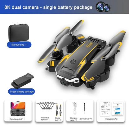 Drone G6 Pro 5G GPS Brushless Motor Professional 8K HD Aerial Photography Obstacle Avoidance UAV Four-Rotor Helicopter Toys