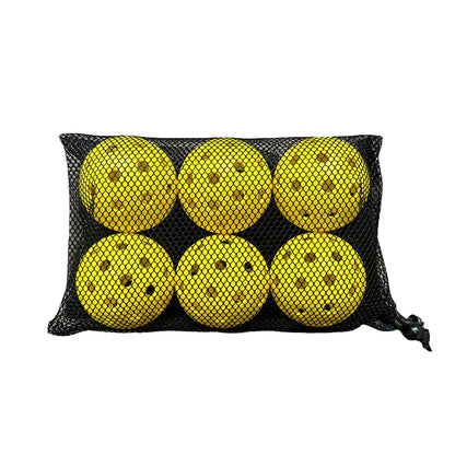 6/12 PCS Indoor Pickleball Balls 40 Holes Colorful and Durable Pickleballs 74mm Training Ball Practice Competition Pickleball