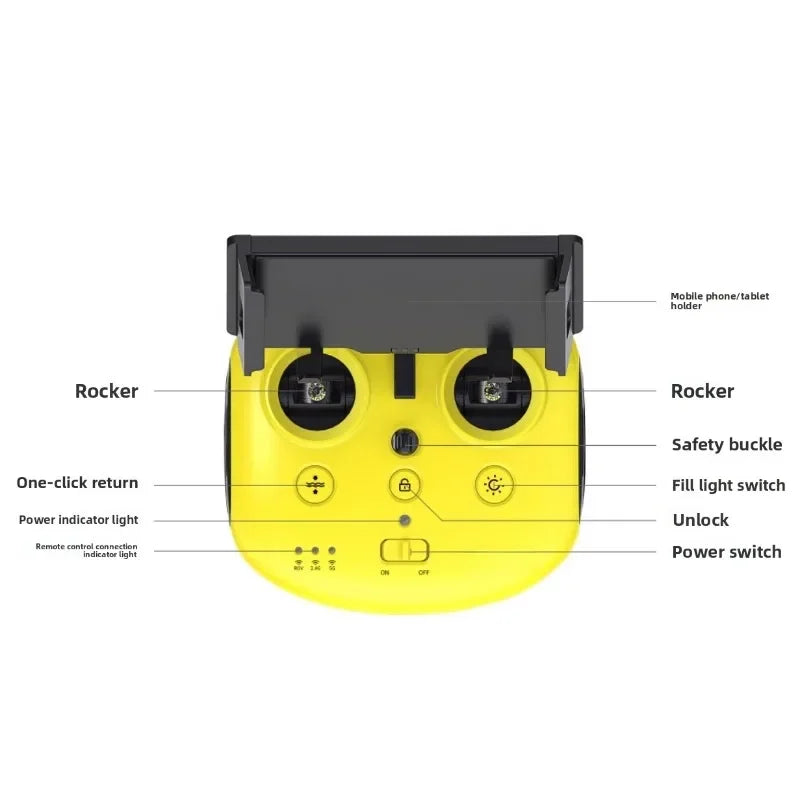 4K Underwater Drone Visual Submarine Remote Control Shooting Camera for Marine Exploration And Fishing