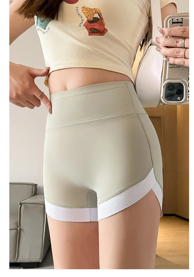 Summer Shark Pants Women Thin Style Leggings High Waist Hip Liftting Traceless Safety Pants Quick Drying and Breathable Shorts