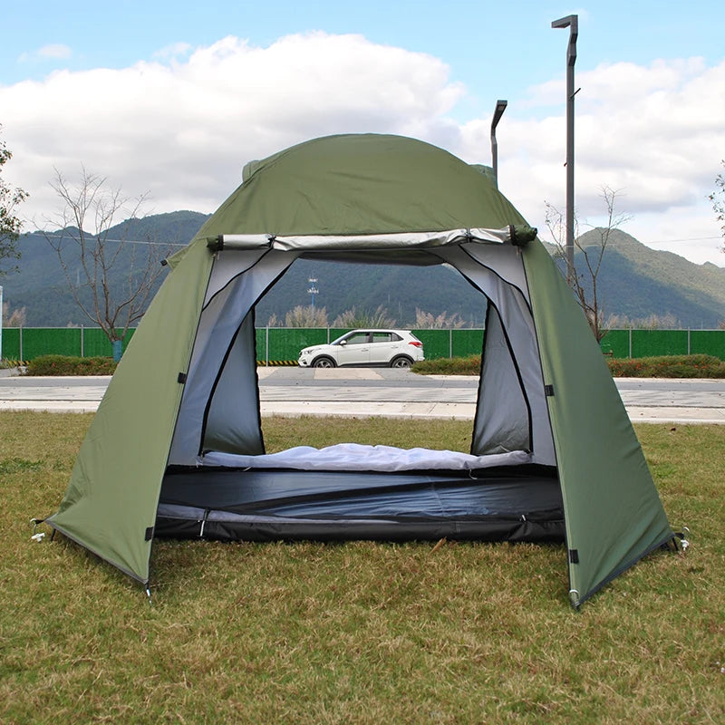 Camping Tent with Rainfly, 2, 3 Person Tent, Set up in 10 Mins, Weatherproof Tent for Camping, Festivals, Backyard, 2 Layers