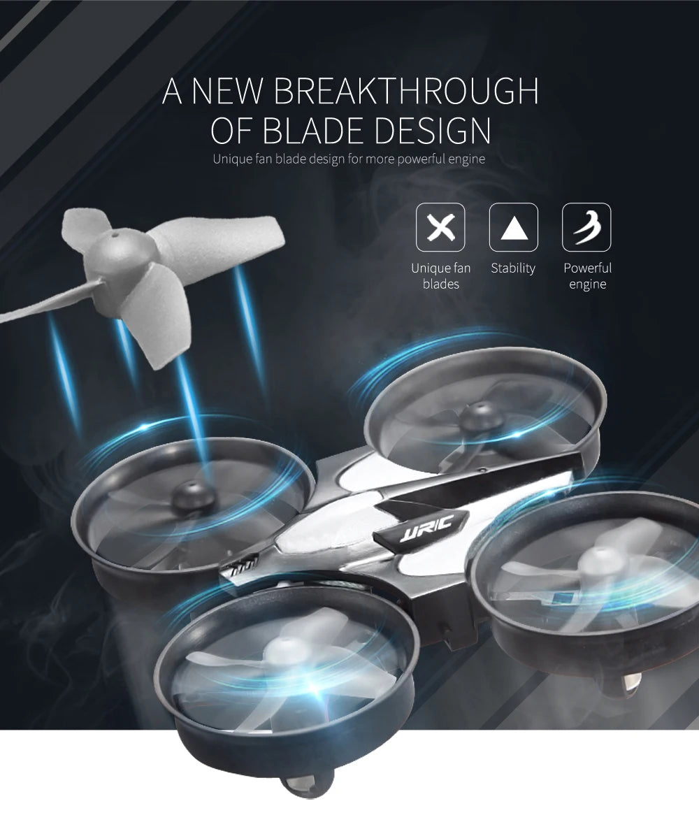 H36 Mini Drone 6-Axis Headless FPV Drones Pocket Remote Control Helicopter Plane RC Dron Quadcopter Toys Christmas Gift for Kids