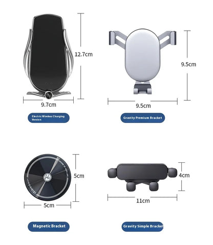 LIXIANG L6L7L8L9mega car mobile phone holder car navigation magnetic wireless ultra-fast charging special accessories