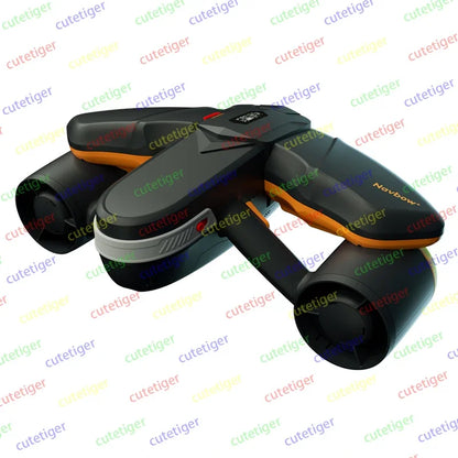 Handheld electric assisted diving booster。Underwater thruster