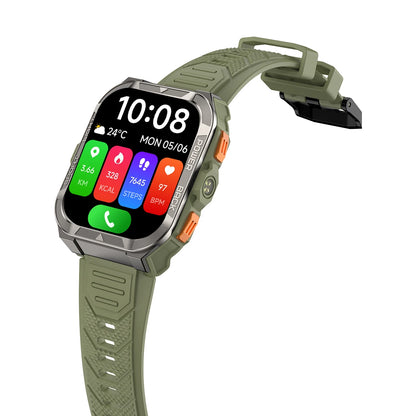 Blackview W80 PRO Outdoor Smart Watch with GPS Positioning, 1.91‘’ TFT Display 900mAh with Flashlight Health Monitoring Watch