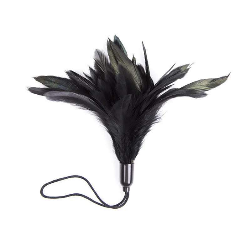 Sex Flirt tantalize Big Feather Tickler Toys Teasing Flirt Tickling Toy Adult Couples Sex Game Products