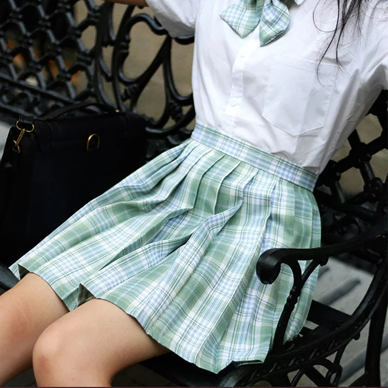 Pleated Skirt Autumn Winter Mini Skirts Womens 2024 Summer Plaid Skirt Tennis Skirt White Sexy Black Skirt Goth School Y2k Jupe