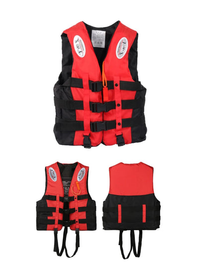 Life Jacket for Adults, Water Sports Safety Vests, Surf Lifeguard, Kayaking and Water Sports, 120 kg
