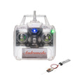 Andromeda 2.4G 5Ch Gyro RC Transmitter Auto-Stabilize Tri-Mode for 300-800mm Fixed-Wing Delta/V-Tail FPV Drone