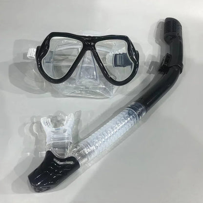 Diving Masks for Adults Snorkeling Breath Tube Set Glasses for Women Men Anti-slip Buckle Masks
