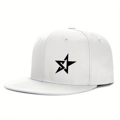 Hats for women in spring and summer, outdoor flat brimmed hats for men, hardtop breathable wide brimmed hip-hop hats, American s