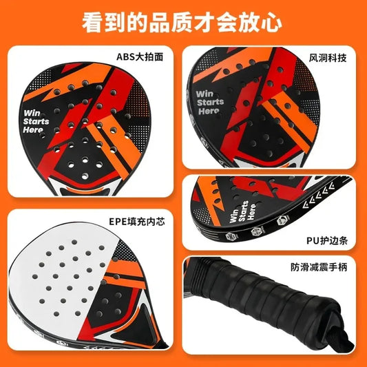 2026 ABS pala padel racket raquete beach tennis racket  pickleball padel accessories outdoors deportes pickleball paddle beach