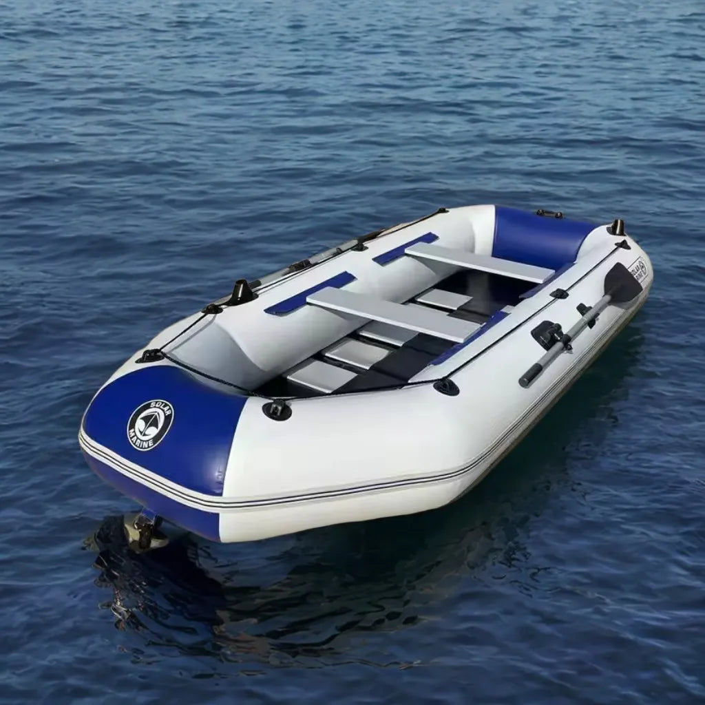 9.8FT 3M Wooden Floor Safety Inflatable Fishing Boat Racing Boats and Kayak Surfing Kayaking for the Sea Outdoor Watersports