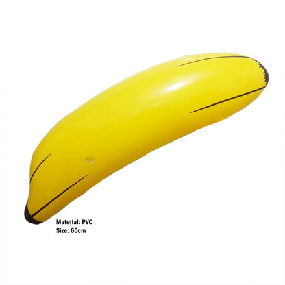 Inflatable Banana PVC Blow Up Pool Water Beach Party Cute Shape Children Toys