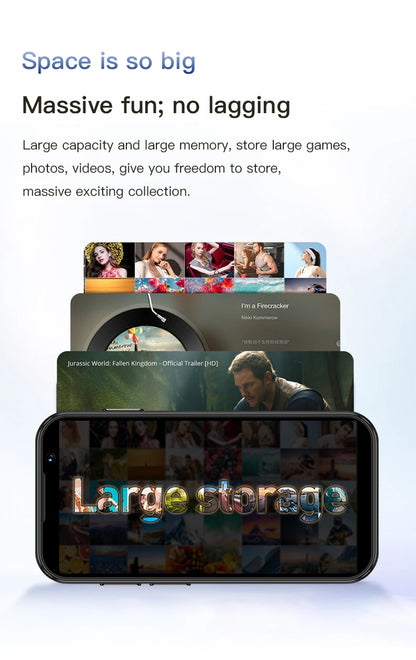 SOYES i17 Mini Smartphone 3.0" Display 2GB RAM 16GB ROM Dual SIM Standby Dual Camera Android 9.0 Multi Apps Support Small Phone