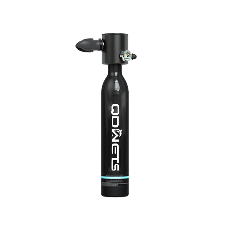 Mini Scuba Tank Diving Equipment 0.5L Outdoor Oxygen Scuba Diving Tank 5-10 Minutes Cylinder Snorkeling Set Hand Pump