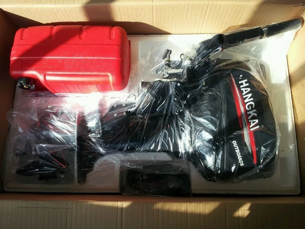 Whosale Chinese New Cheap Hangkai Portable 9.8HP 12HP 2 Cylinder 2 Stroke Outboard Motors Online For Sale