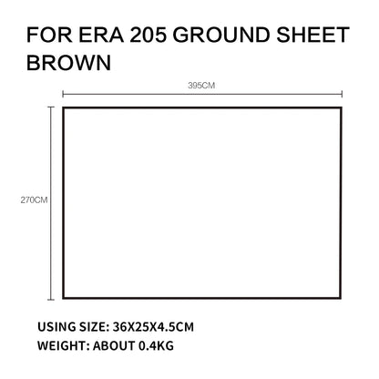 Mobi Garden Camping Era205 Cotton Tent Glamping Wide Space Double Cloth Membrane Waterproof Car Sunscreen Three-seater