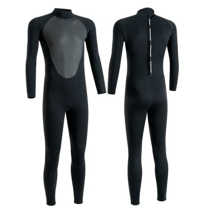 2025 Wetsuit Men's Warm and Cold 3/5mm Wet Winter Swimming One-piece Snorkeling Sun Protection Surf Suit Women's Wetsuit