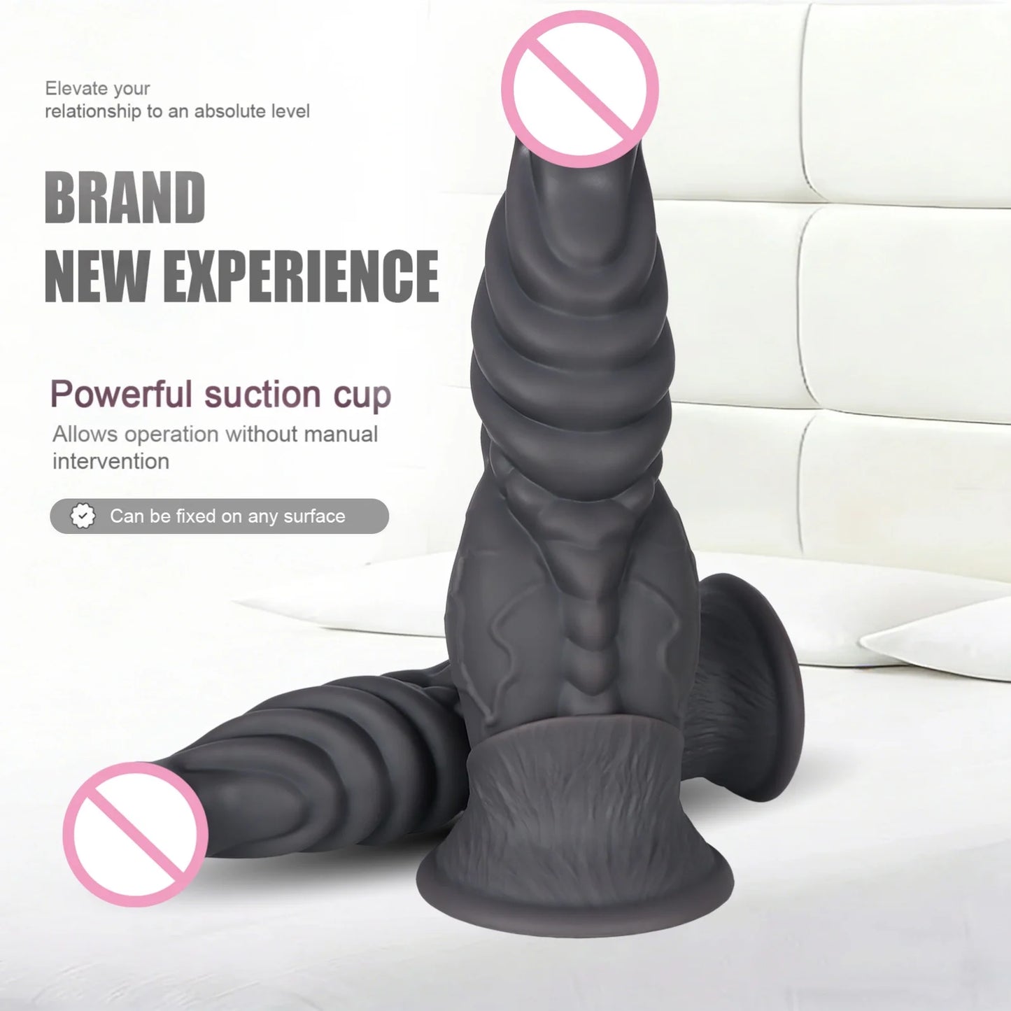 Monster Dildo Realistic Dildo Anal Stimulation Prostate Adult Sex Toys For Women Men 18+ Dick Big Penis Thick Silicone Sexshop
