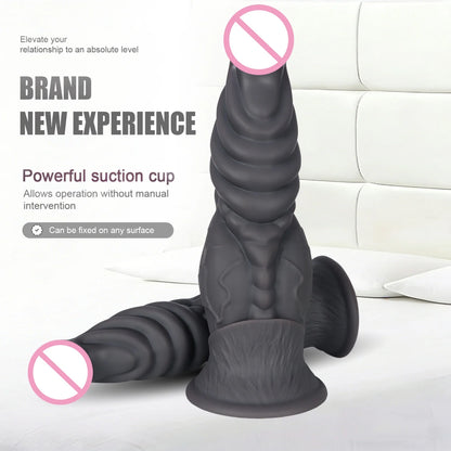 Monster Dildo Realistic Dildo Anal Stimulation Prostate Adult Sex Toys For Women Men 18+ Dick Big Penis Thick Silicone Sexshop