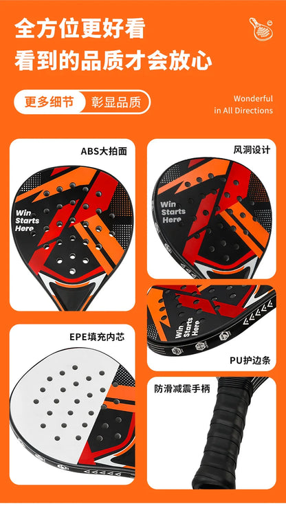 2026 ABS pala padel racket raquete beach tennis racket  pickleball padel accessories outdoors deportes pickleball paddle beach