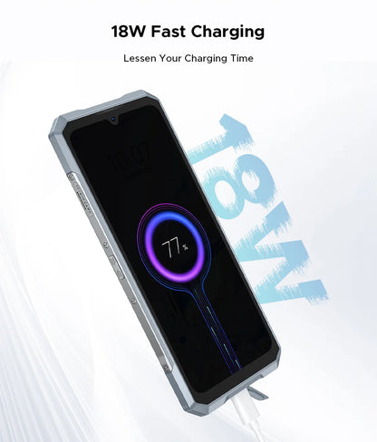 World Premiere DOOGEE Blade GT Pro 5G Rugged Phone LED Light Effect 12GB 512GB 10.5mm Ultra-thin 100MP AI Camera 5800mAh Battery