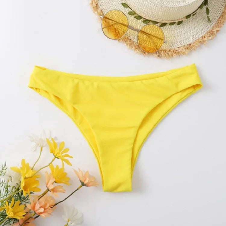 Women's Sexy Tube Top Bow Split Bikini Swimsuit Swim Trunks Swimming Suit for Women Swimming Suit for Women