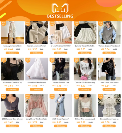 Summer Kawaii Pleated A-Line Skirt for Women White Ruffle Tiered Sweet Style Elastic Waist Summer Slim Korean Harajuku Dress