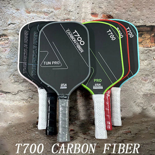 LEATOU 16MM T700 Pickleball Paddle Carbon Fiber Pickleball Racket USAPA Approved Durable Professional Game Supplies