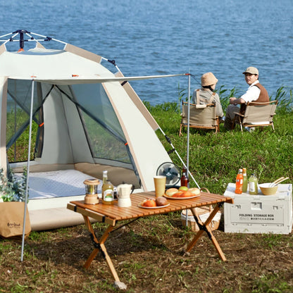 Outdoor Self-driving Travel Camping Tent Automatic Quick-opening Tent Rainproof Sunshine-proof Tent Fishing Sunshine Shelter