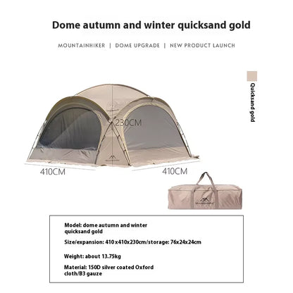 Mountainhiker outdoor camping tent car large shading dome shading family four seasons waterproof anti-mosquito net equipment