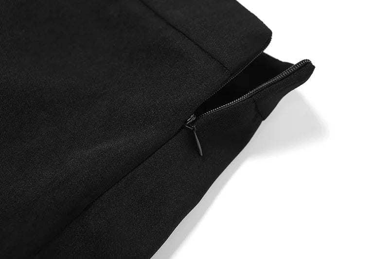 Gothic Patchwork Sexy Mini Skirts Goth Dark Techwear Women Grunge Irregular Hem High Waist Cargo Skirt Hip Hop Black Summer 2023