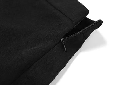 Gothic Patchwork Sexy Mini Skirts Goth Dark Techwear Women Grunge Irregular Hem High Waist Cargo Skirt Hip Hop Black Summer 2023
