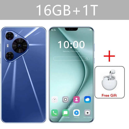 New 2025 HOT P70 Ultra 7.0inch HD Facial Recognition Function Global Edition Original Smart Dual Card 6800Mah Battery