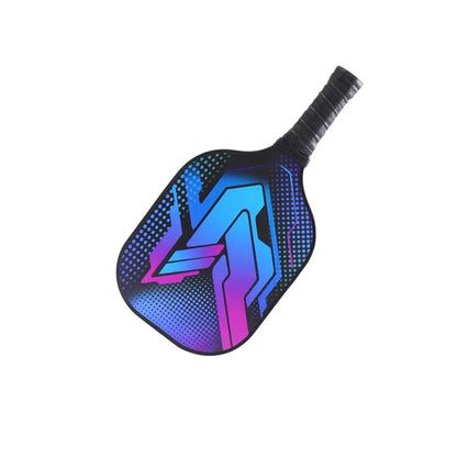 Wooden Pickleball Paddles Non-Slip Colorful Pickle Ball Racket Ribbed Handle Single Racket Pickleball Training Equipment Men