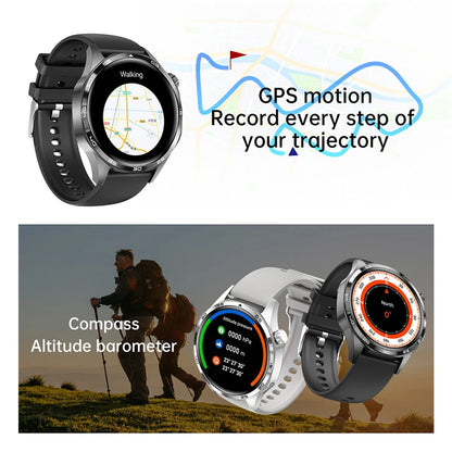 Watch 5 Pro Sports Smartwatch Men GPS Motion Trajectory NFC Control Compass 360*360 AMOLED HD Screen Bluetooth Call SmartWatches