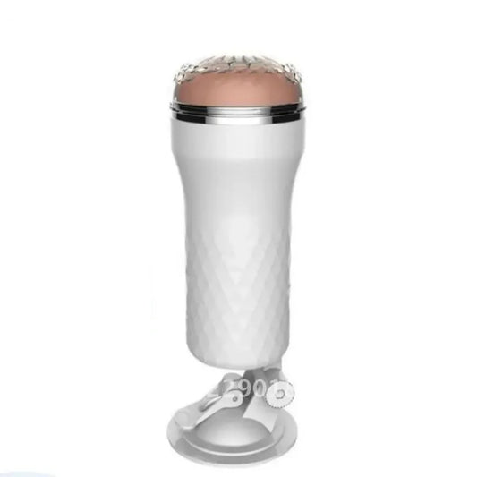 Adult Erotic Toys Male Masturbator Cup Realistic Rubber Vagina Prostate Massage Deep Throat Artificial Vagina Sex Toy for Men