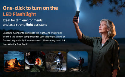 HAMTOD H6 Rugged Phone 2.83 inch Screen 3GB ROM 32GB RAM 3000mAh Battery 5MP Rear Camera 4G Android 11 Support VoLTE Cellphone