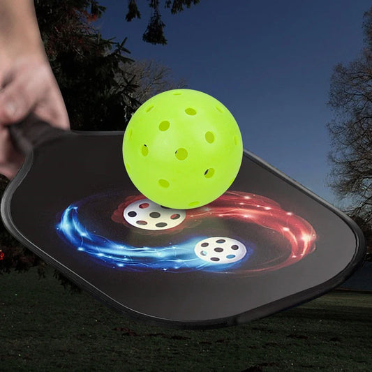 1/3pcs Pickleball Balls Outdoor 48Holes Training Pickleball Accessories 74mm Standard Pickle Balls For Training Competition