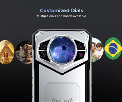Global Version DOOGEE S200 5G Rugged Phone 12GB +256GB 6.72" Display 100MP AI Main Camera 10100mAh Mobilephone Android 16 NFC