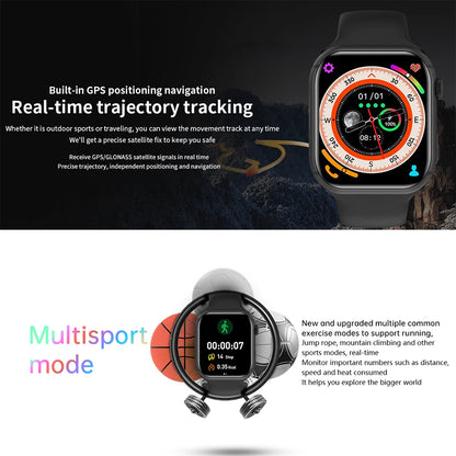 Rainbuvvy DM60 SIM Smart Watch Android8.1 Quad Core 4GB RAM 64GB ROM 2.02" IPS 4G LTE Wifi Sports Watch
