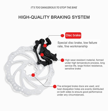 Eco-friendly 26 Inch Size Wheel Folding Bike Cycling Steel Frame Folding Mountain Bicycle
