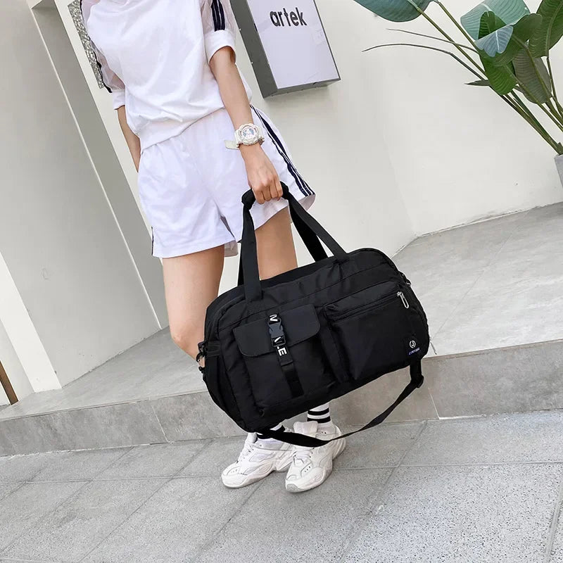 Large Crossbody Duffle Fashion Women's Travel Bag - Casual Sport Shoulder Handbag for Men Quality Luggage Bag