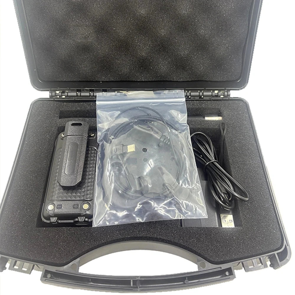 Drone Detector 2KM Long Distance UAV Detection Device Handheld 30-6400MHz Detection Drone Alarm Drone Video Transmission Signals