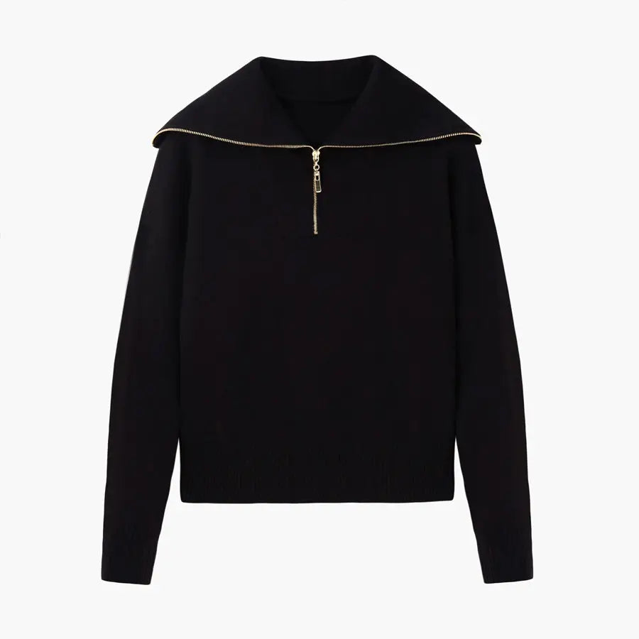 AS woman clothes knitting zipper collar tops and knitted skirt cover knee Autumn-winter collection