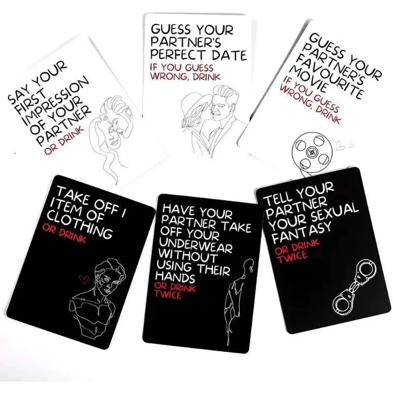 English Adult Sexual Position Cards Role Playing Games Bedroom Commands Sex Toys for Couples 18+ Erotic Products  Sex Toys